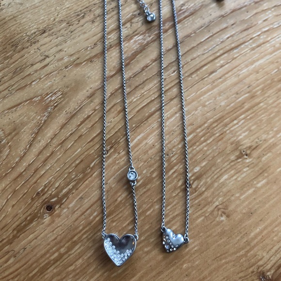 Lia Sophia Better Together heart necklace set - Picture 2 of 2